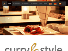 Tablet Screenshot of curryandstyle.com